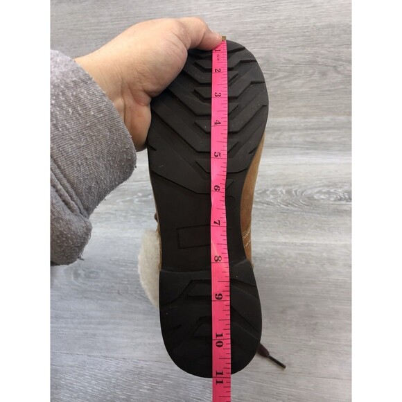 Vintage Hooper Womens Brown Leather Lace Up After Ski Boots Size EU 39 - Picture 9 of 10